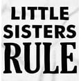 thumbnail image 2 of Little Sister Rule Younger Sis Love Bodysuit Jumper Girls Infant Baby Brisco Brands 12M, 2 of 6