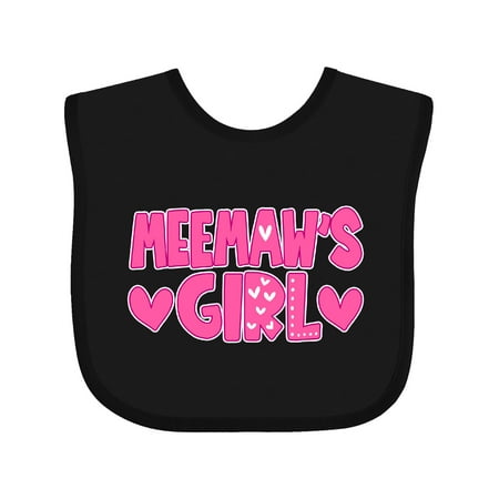 

Inktastic Meemaw s Girl Gift Gift Baby Girl Bib