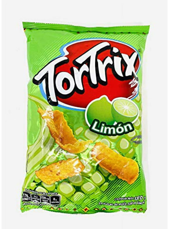Tortrix Lemon Chips 180g (Pack of 3)