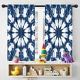 thumbnail image 5 of Blackout Kids Curtains,Blue Tie Dye Star Pattern Childrens Insulated Curtains Set Of 2,Bedroom Essentials,Toddler Room Decor 42"x54", 5 of 5