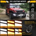 thumbnail image 2 of Barra de Luz LED Auxbeam 20 cm 420W con 2 Luces de Trabajo 4 cm 60W, 2 of 7