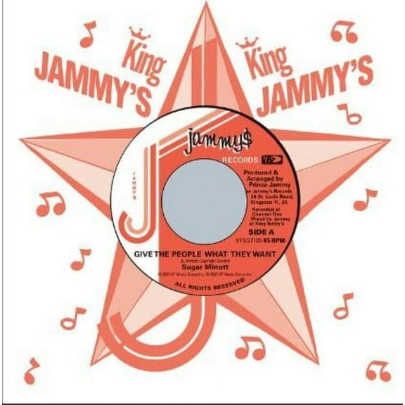 Sugar Minott - Give The People What They Want - Music & Performance - Vinyl [7-Inch]