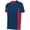 Navy/Scarlet, variant on Augusta Youth Reversible Flag Football Jersey 265 Black/Gold Xl