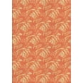 thumbnail image 1 of Ahgly Company Machine Washable Indoor Rectangle Transitional Orange Area Rugs, 8' x 12', 1 of 7