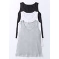 thumbnail image 2 of Ellos Women's 3-Pack Sleeveless Tank Top, 2 of 2
