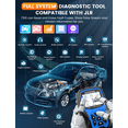 thumbnail image 4 of AUTOPHIX 7310 OBD2 Scanner Fits for Land Rover Jaguar Vehicles Full System Scanner for JLR Cars with Oil Reset ABS Bleeding EPB Reset Maintenance Tool Automotive Diagnostic Tool OBDII Car Code Reader, 4 of 8