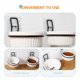 thumbnail image 5 of Soporte de pared para comedero de mascotas, accesorio práctico para mascotas, 5 of 8