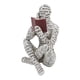 thumbnail image 4 of Figura de mujer de resina Sincero Escultura leyendo decoración del hogar, 4 of 10