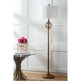 thumbnail image 2 of SAFAVIEH Garden Sphere 61.5 in. H Glam Floor Lamp, Gold/White Shade, 2 of 6