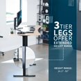 thumbnail image 4 of Escritorio de pie VIVO DESK-KIT-2B1C eléctrico con doble motor 160x80c, 4 of 9