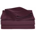 thumbnail image 1 of Cotton Rich 800 Thread Count Solid Sheet Set  California King-Plum, 1 of 1