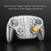 NYXI Wizard Wireless Joy-pad for Switch2/Switch Silver