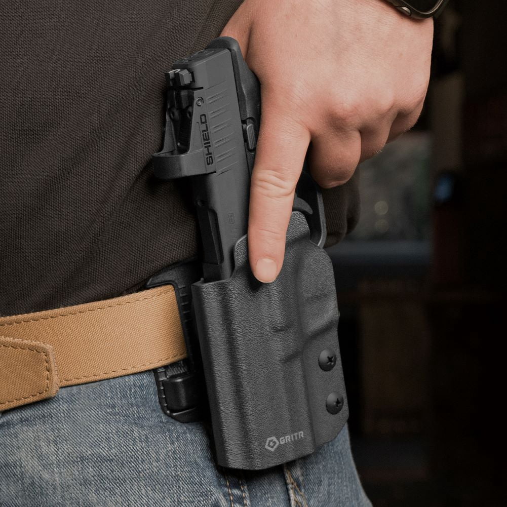 GRITR OWB Kydex Left Hand Gun Holster for Springfield Armory Hellcat