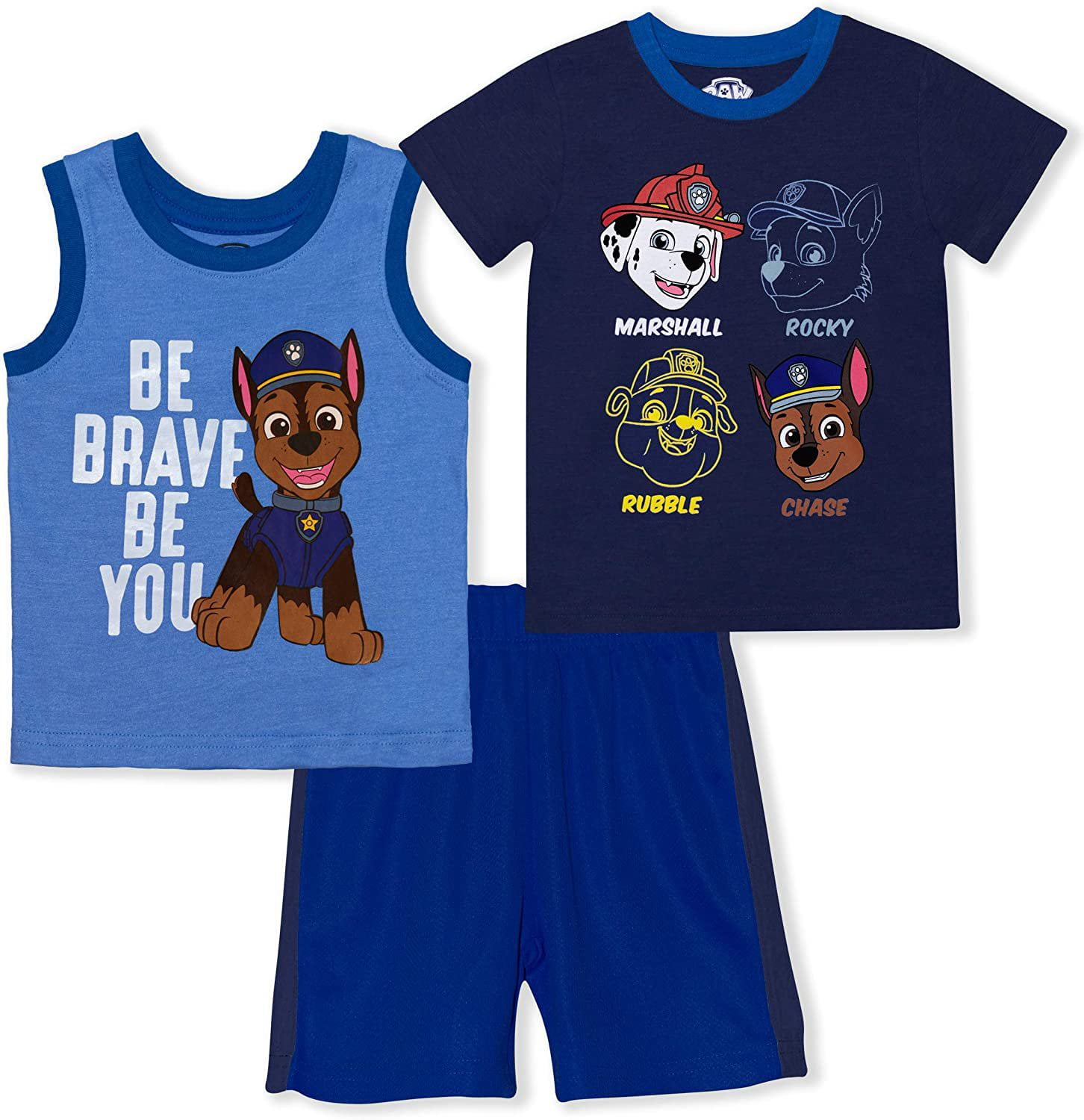 BOYS NICKELODEON PAW PATROL 2 PIECE SHORT SET  SIZE 2T  NEW WITH TAGS 