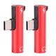 thumbnail image 3 of Headphone Cable Adapter 2-in-1 Connector Aluminium Alloy 2pcs Adapters For Phone / Tablet / PC ANGGREK Otros, 3 of 8