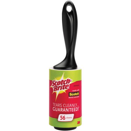 Mini Lint Roller - Scotch-Brite Lint Roller, 56 Sheets