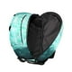 thumbnail image 3 of Mochilas ligeras Nerxy estampado de lobo cian, 3 of 3