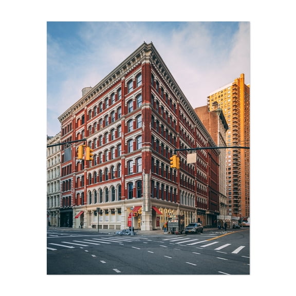 Astor Place Architectural - Manhattan New York Photography Unframed Wall Art Print 8 x 10 inches