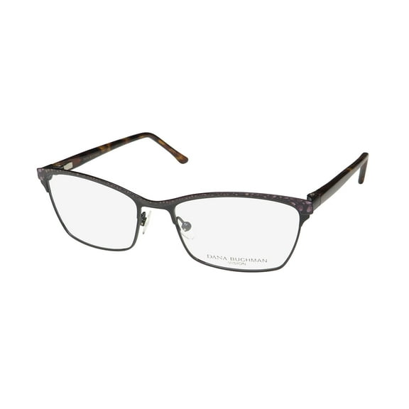 DANA BUCHMAN MARLEE FULL-RIM STAINLESS STEEL WOMENS RETRO EYEGLASS FRAME/EYEWEAR