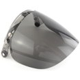 thumbnail image 3 of Open Face Helmet Visor Motorcycle Helmet Bubble Lens 3-Snap Bubble Wind Visor, 3 of 7