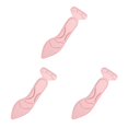 thumbnail image 2 of crativent High Heel Shoe Cushion Self Adhesive Insole Pad Grip Inserts Back Blisters pink 3Set, 2 of 6