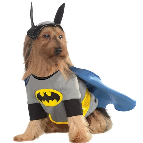 DC Comics Classic Batman Pet Costume for Dogs or Cats by Rubies, Medium