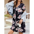 thumbnail image 5 of Avidlove Womens Nightgown Button Down Pajama Dress Sexy Ladies Sleepwear Maternity Night Shirts, 5 of 7