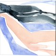 thumbnail image 4 of Great Art Now Watercolor Ribbon by Emma Caroline 3 Piece Canvas Art Set Each 14W x 14H, 4 of 4