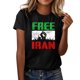 thumbnail image 2 of Tops de Cuello Alto para las Mujeres de la Carta de la Moda Impresa Blusas de Manga Corta, Camisas Casuales Suaves con Cuello Triple 弹性 Ajuste, Camiseta de Suéter de Uso Diario, 2 of 5