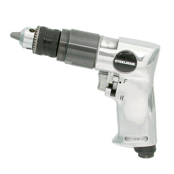 STEELMAN 1705 3/8-Inch Reversible Air Drill
