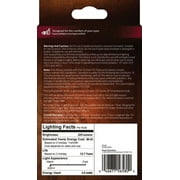 Philips Vintage LED 25-Watt B11 Filament Candle Spiral Light Bulb, Amber, Dimmable, E12 Candelabra Base (2-Pack)