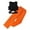 Orange-3, variant on 2025 Puawkoer Girls' outfits 1PC top + 1PC trousers Spearmint Baby infant Clothes Baby onesies Girl Newborn Baby Girl 3-6 Months Baby Girl Clothes Girl's 2 Piece Outfits Cut Out Sleeveless Ribbed Ta
