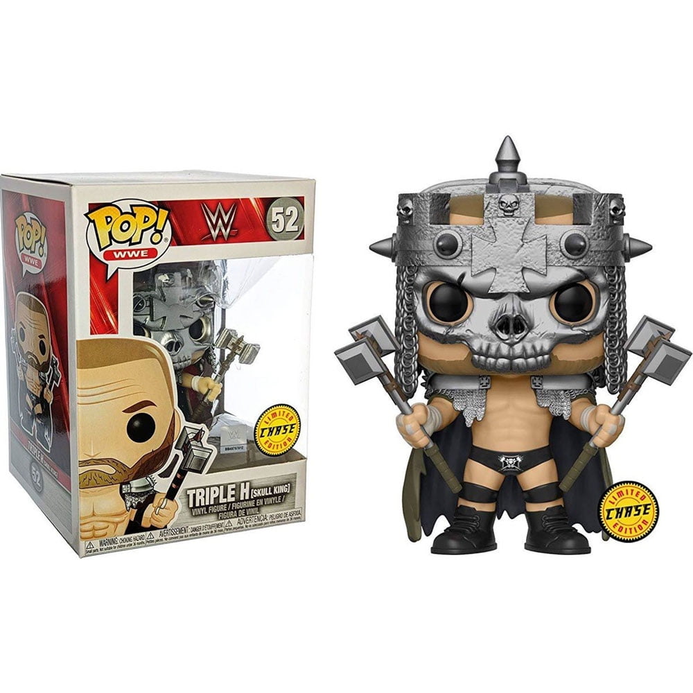 Funko POP! WWE Wave 8 Vinyl Figure - TRIPLE H (Skull King - Masked) #52 *Chase* - Walmart.com