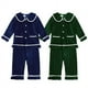 thumbnail image 4 of Conjuntos de pijamas familiares a juego de Navidad esenciales para invierno, ropa de dormir para niños y niñas, ropa de encaje de terciopelo rojo para niños, traje para bebés, 4 of 4