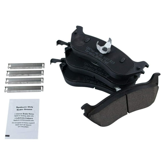 TRQ Rear Brake Pad Set Ceramic for Grand Marquis Crown Victoria Town Car BFA73164