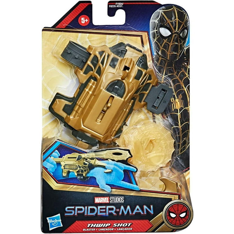 Spider-Man Marvel Thwip Shot Blaster Role Play Toy, Includes 3