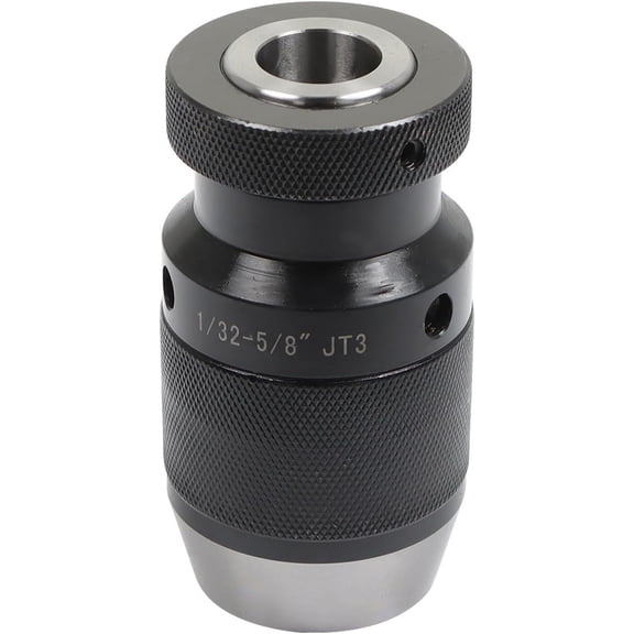 1/32in-5/8in JT3 Heavy Duty Keyless Drill Chuck High Precision Ball Bearing Drill Chuck 3JT