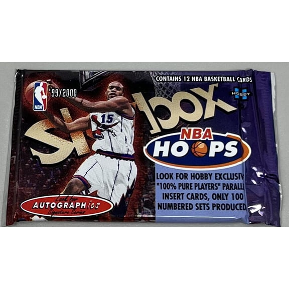 1999-00 Skybox Hoops Basketball Hobby Pack