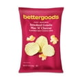 thumbnail image 2 of (6 pack) bettergoods Chef Inspired Smoked Gouda Mac N' Cheese Flavored Wavy Potato Chips, 8 oz, 2 of 8