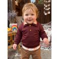 thumbnail image 6 of RUINIXCW Kids Sweatshirt, Long Sleeve Plaid Hoodie Pullover Clothes for Boys Girls, 6 of 8