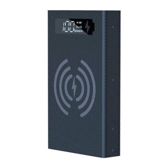 DIY 5X18650 Power Bank Case Detachable Portable Battery Charge Storage Box Shell CX5 with LED Lighti