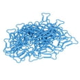 thumbnail image 2 of 50pcs Bone Shaped Paper Clips Beautiful Color Slip Resistance Portable Office Paper Clips Bone Paperclips for Daily Use, 2 of 14