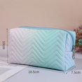 thumbnail image 2 of Women's Gradient Pu Leather Cosmetic Bag - Travel Portable Wash Bag For Makeup Storage, 2 of 5