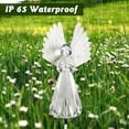 thumbnail image 6 of LNGOOR Solar Angel Light Outdoor Garden Gift For Ms. Housewarming Solar Decorative Light Suitable For Garden Courtyard Cemetery Decoration 2PCS, 6 of 7
