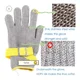 thumbnail image 2 of Guantes De Carnicero Anticortes De Acero Inoxidable, M, 2 of 7
