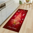 thumbnail image 6 of Xmas Non-Slip Carpet Long Strip Flannel Floor Mats Home Living Room Kitchen Sofa Carpet Door Mat, 6 of 6