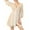 White, variant on Celivon Chiffon Robes For Women Spring Summer Long Pajamas Smooth Sleepwear Chemise Nightgown Lace Robe Sexy