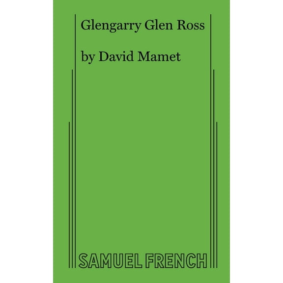 Glengarry Glen Ross, (Paperback)