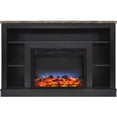 thumbnail image 3 of 47.2"x15.7"x32.5" Seville Fireplace Mantel with LED Insert, 3 of 6