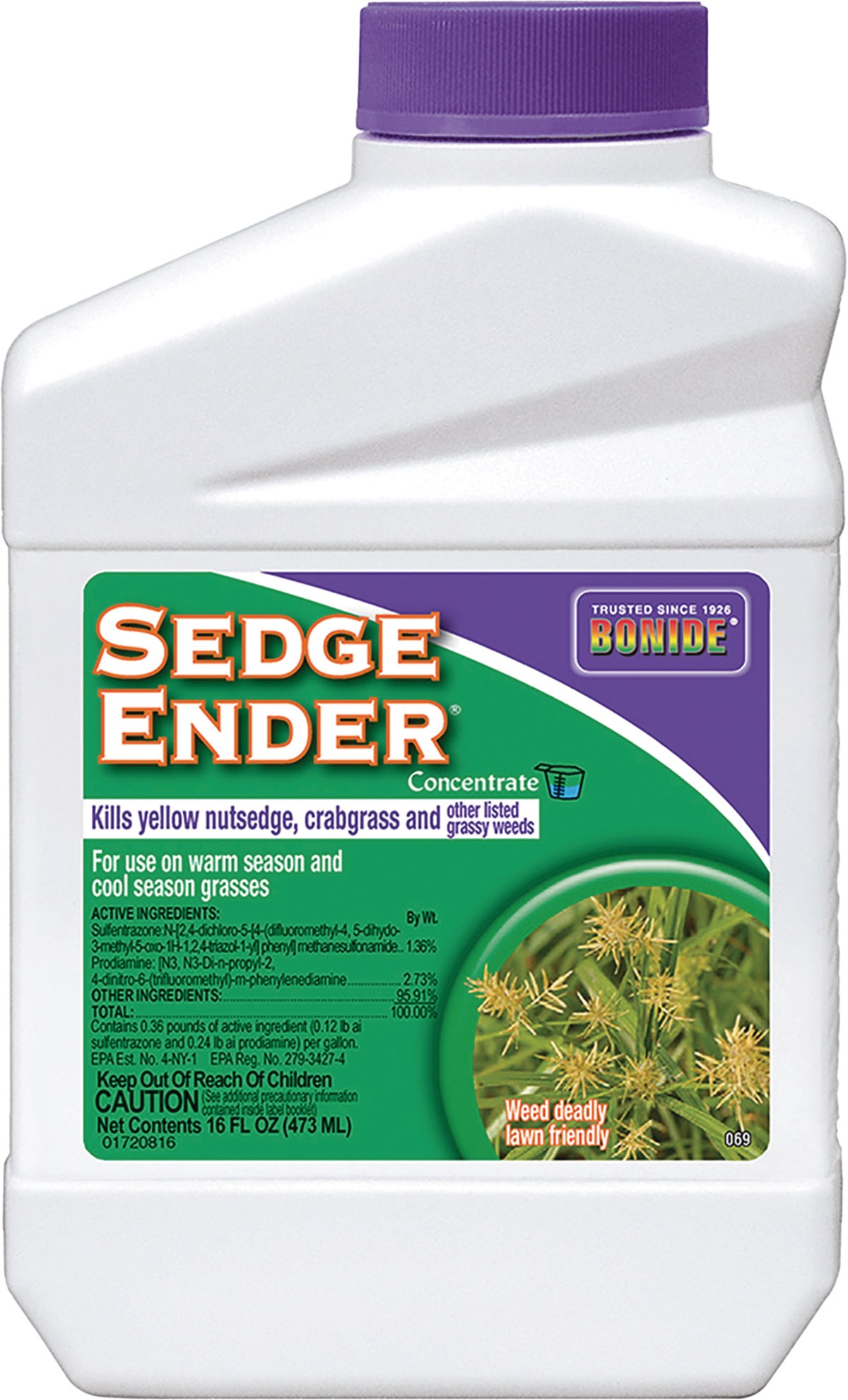 Bonide Bonide Sedge Ender Nutsedge & Crabgrass Killer 1 Pt., Pourable